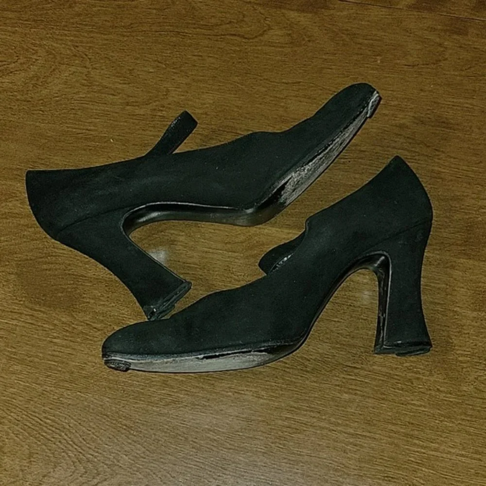Mary Jane Style Black Heels